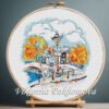 131 amsterdam autumn cross stitch cozy landscape