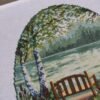 223646634_541393320340002_6746360916148856549_n Close‑up of forest and lake cross stitch with bench, flowers, and summer greenery ALT 3 — chart preview: Summertime lake landscape cross stitch chart PDF with symbols and DMC color key Хочеш, я одразу підготую Pinterest‑описи для двох твоїх дошок — Cross Stitch Pattern і Travel Cross Stitch?
