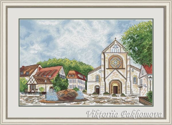 ottenberg cathedral cross stitch german town