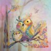 U1DGwWkMBZc finished embroidery of crazy owls cross stitch design