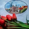 Krakow Castle Cross Stitch Pattern – European Cityscape Embroidery, Colorful Historic Architecture Design, PDF Digital Download