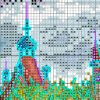 - Budapest architecture embroidery chart