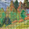Sinaia castle cross stitch chart