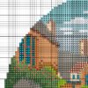 - cotswolds summer cross stitch british landscape chart sampler
