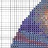Без имени-1 Breaking Dawn cross stitch chart PDF preview with clear symbols for sunrise coastal design