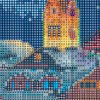 Color chart for Hallstatt cross stitch pattern