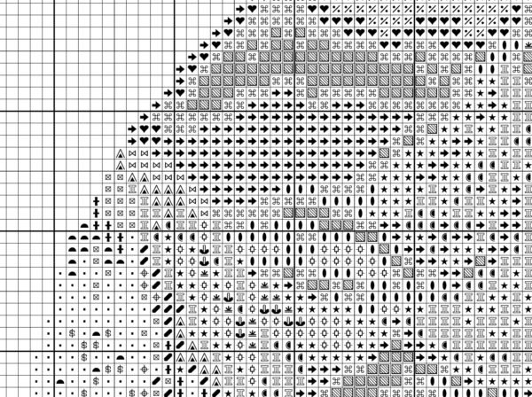 Alpine village cross stitch PDF