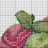 Без имени-4 close‑up of watermelon ice cream and cupcake embroidery stitches