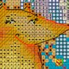 Без имени-6 - close‑up of summer fox cross stitch chart with clear symbol s