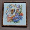 Світлана Кузьмич Spring Bee Cross Stitch Pattern (PDF) – Floral and Insect Embroidery Design