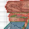 Camping memories cross stitch pattern chart fragment